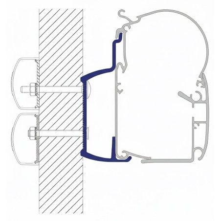 ADAPTATEUR DOMETIC CHAUSSON...