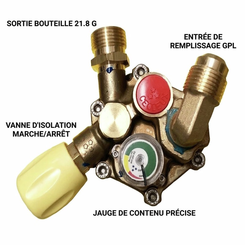 BOUTEILLE GPL GASLOW RECHARGEABLE R67 11 KG