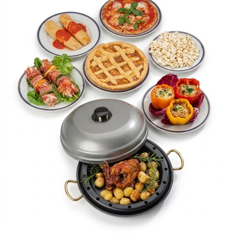 BARBECUE FOUR POP32 A POSER SUR RECHAUD