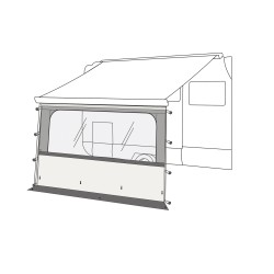 PAROI STORE FRONTALE BLOCKER PRO 350 - FIAMMA