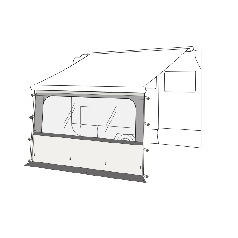 PAROI STORE FRONTALE BLOCKER PRO 350 - FIAMMA