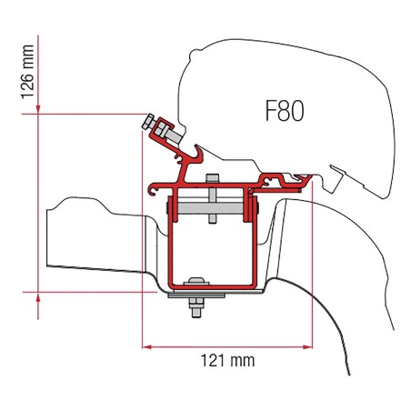 F80 KIT VW CRAFTER/MAN L3...