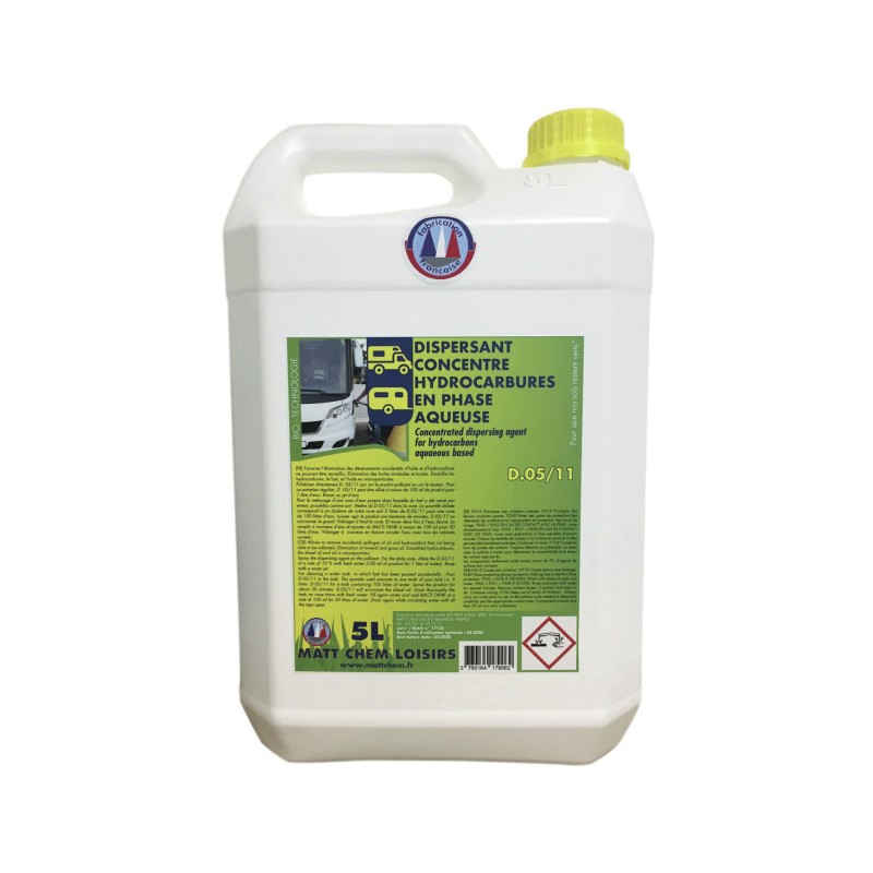 DISPERSANT HYDROCARBURE EN PHASE AQUEUSE 5L - MATT CHEM