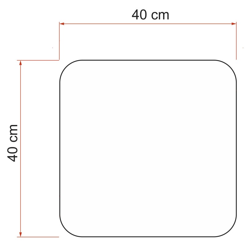ISOLANT LANTERNEAU THERMO-VENT 40X40 - FIAMMA