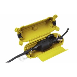 BOITIER DE PROTECTION POUR PRISE ELECTRO SAFE JAUNE - BRUNNER