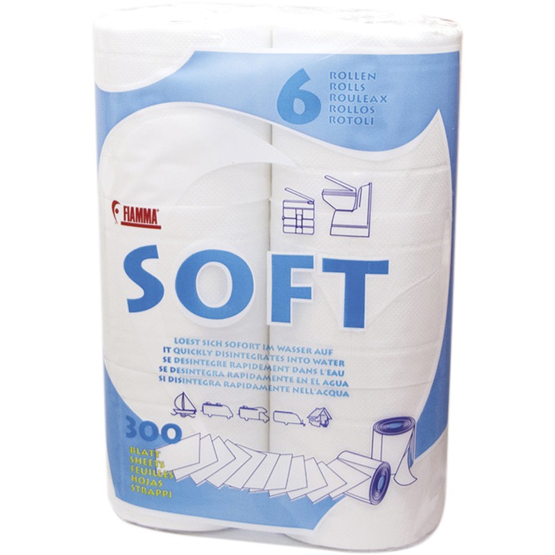 PRODUIT WC PAPIER TOILETTE SOFT PAR 6 - FIAMMA