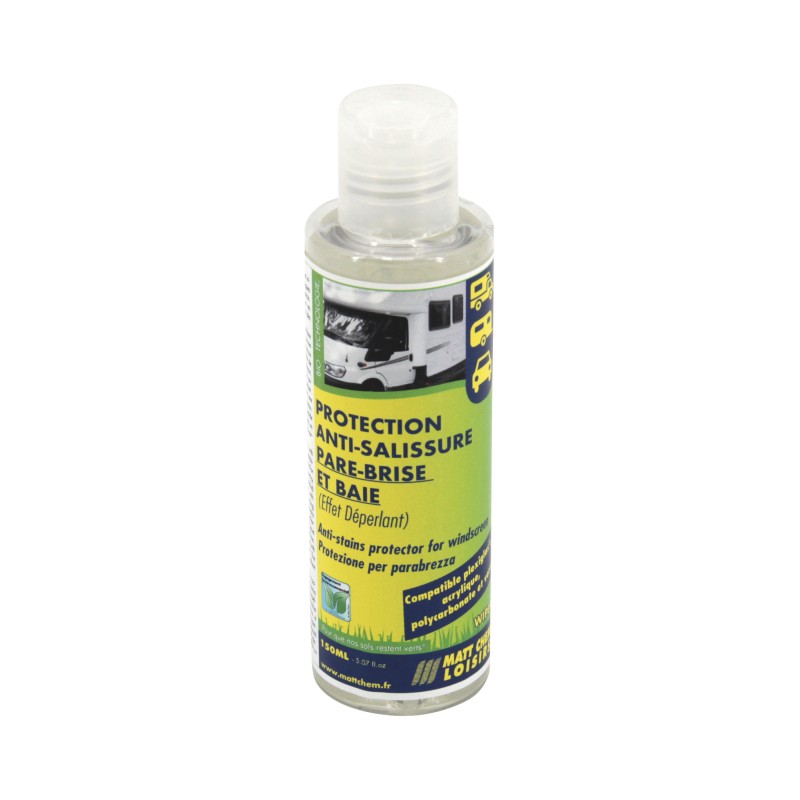 PROTECTION ANTI-SALISSURE DEPERLANT PARE-BRISE FLACON 125ML - MATT CHEM