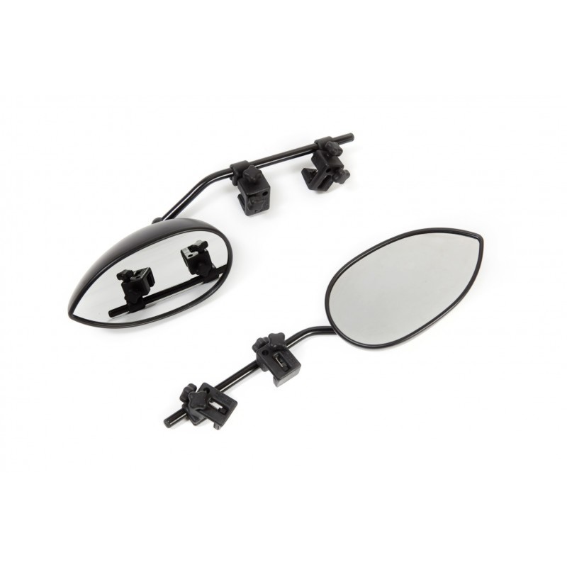 RETROVISEURS AERO CONVEXE PAR 2 BRAS 41 CM