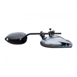 RETROVISEURS AERO CONVEXE PAR 2 BRAS 41 CM