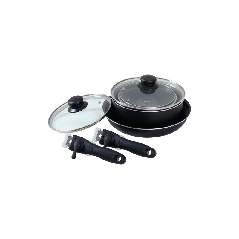 SET DE 3 CASSEROLES ET 1 POELE EMPILABLES ISABELLA