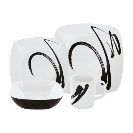SET DE VAISSELLE 16 PIECES INK