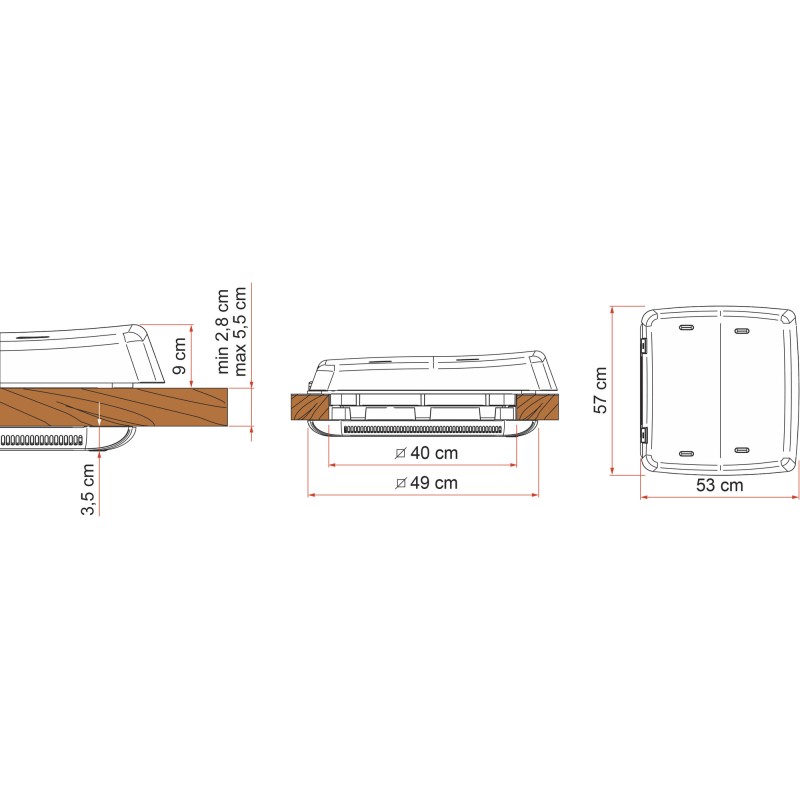 LANTERNEAU VENT F PRO - FIAMMA