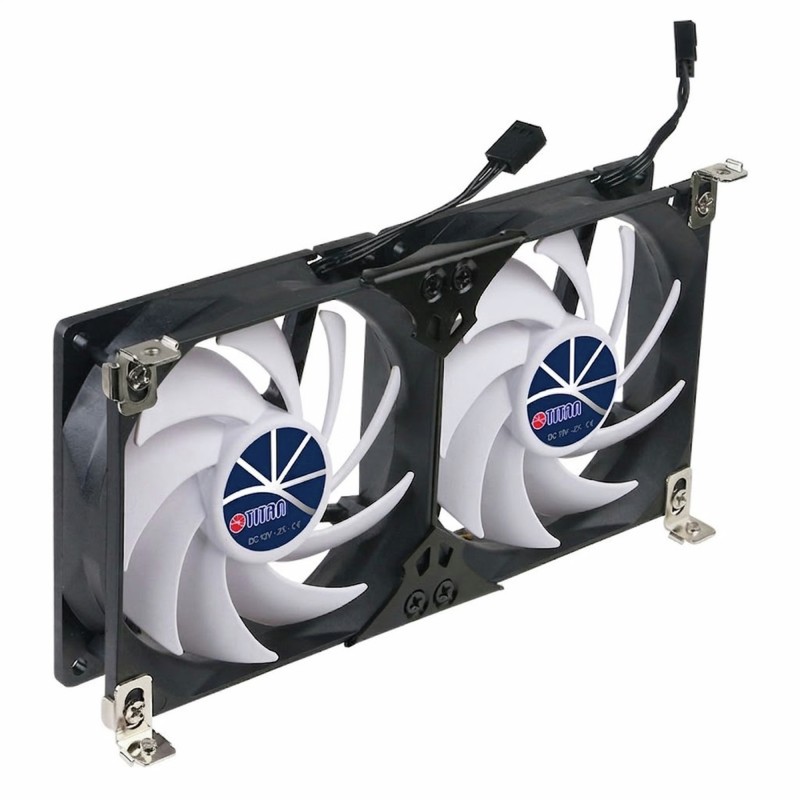 VENTILATEUR DE REFRIGERATEUR TITAN 12 CM AUTOCLIP