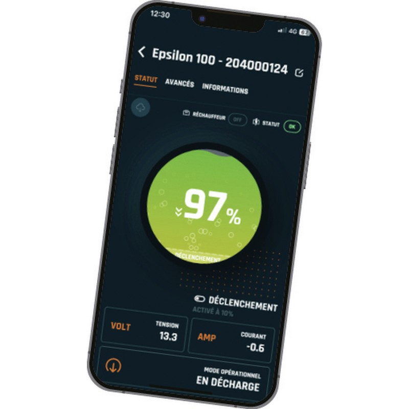 BATTERIE LITHIUM SUPER B EPSILON