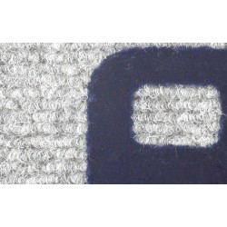 TAPIS D'ENTREE HELLO CARAVAN 25 X 50 CM GRIS BRUNNER