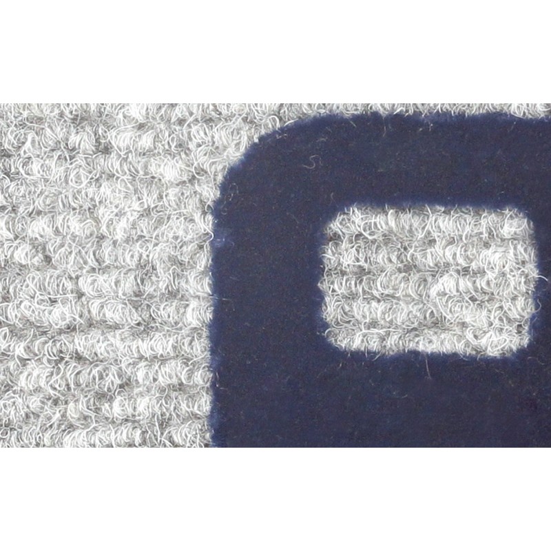 TAPIS D'ENTREE HELLO CARAVAN 25 X 50 CM GRIS BRUNNER