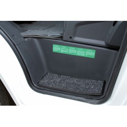 TAPIS DE MARCHE AUTOAGGRIPANT STEPPER MICRO DUCATO 2002-2006 GRIS 2 PIECES BRUNNER