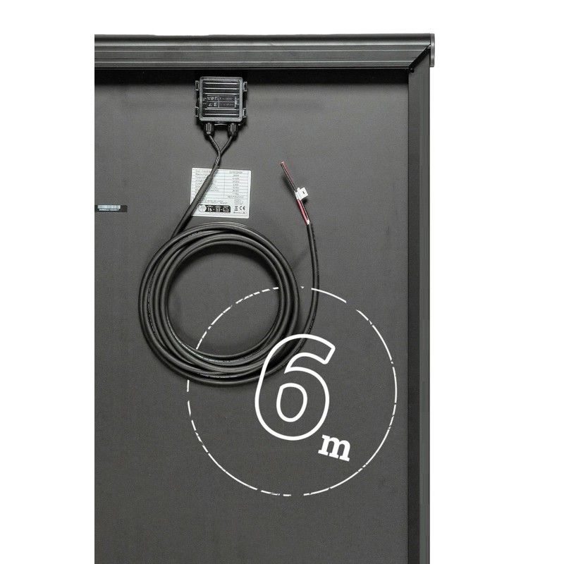 PANNEAU SOLAIRE MONOCRISTALLIN 200 W 1475 X 705 X 55 MM BLACK BOOST