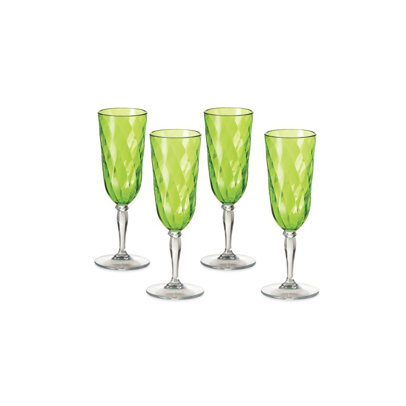 SET 4 FLÛTES À CHAMPAGNES ROYAL