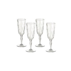 SET 4 FLÛTES À CHAMPAGNES ROYAL