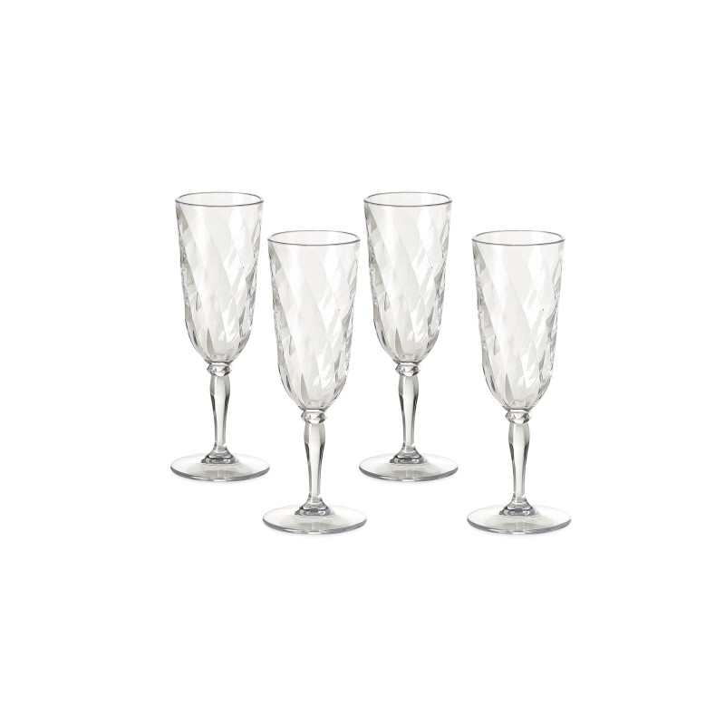 SET 4 FLÛTES À CHAMPAGNES ROYAL