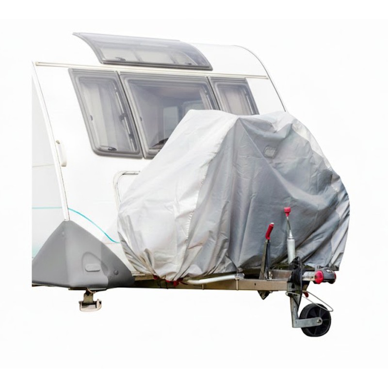 BIKE COVER CARAVAN 2 VELOS NOIR ET GRIS - FIAMMA