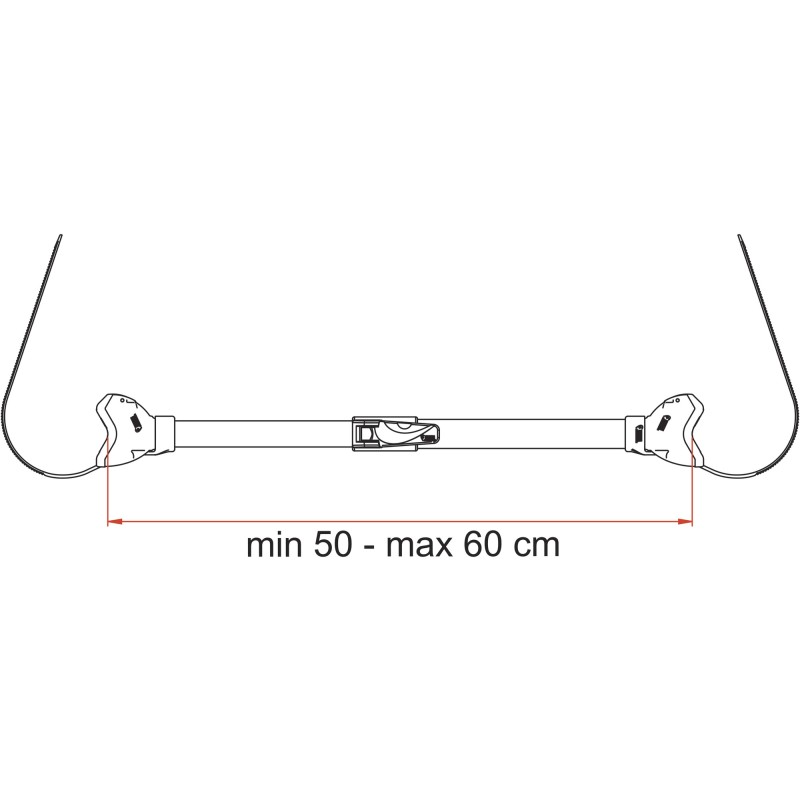 BARRE SUPPLEMENTAIRE BIKE FRAME ADAPTER FIAMMA
