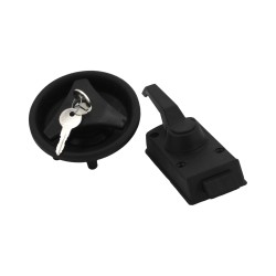 SERRURE EXTÉRIEURE FAP PORTE DROITE NOIRE