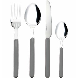 SET DE COUVERTS 16 PIECES DELICE GRIS - BRUNNER