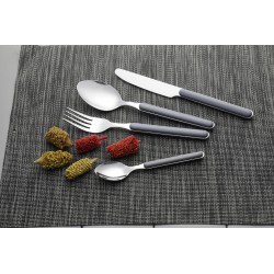 SET DE COUVERTS 16 PIECES DELICE GRIS - BRUNNER