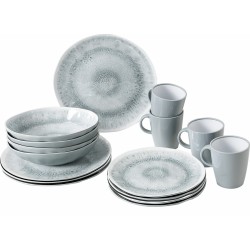 PACK VAISSELLE PEARL MELAMINE ANTIGLISSE BRUNNER