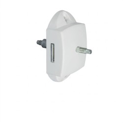 SERRURE À POUSSOIR POUR CABINET DE TOILETTE