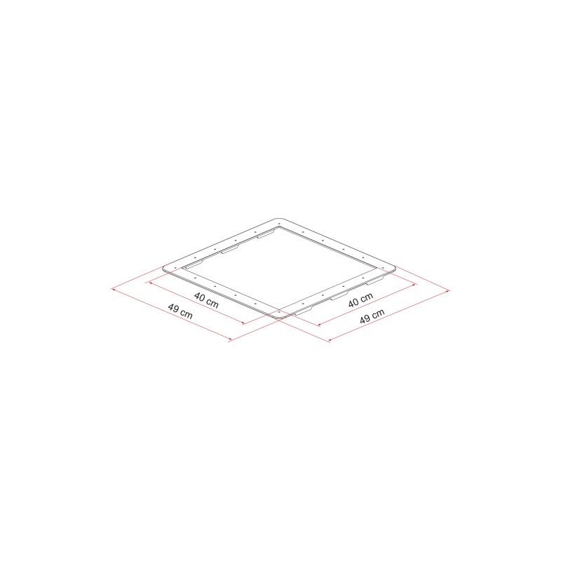 KIT FRAME 40 DUCATO POUR FIAMMA VENT 40x40