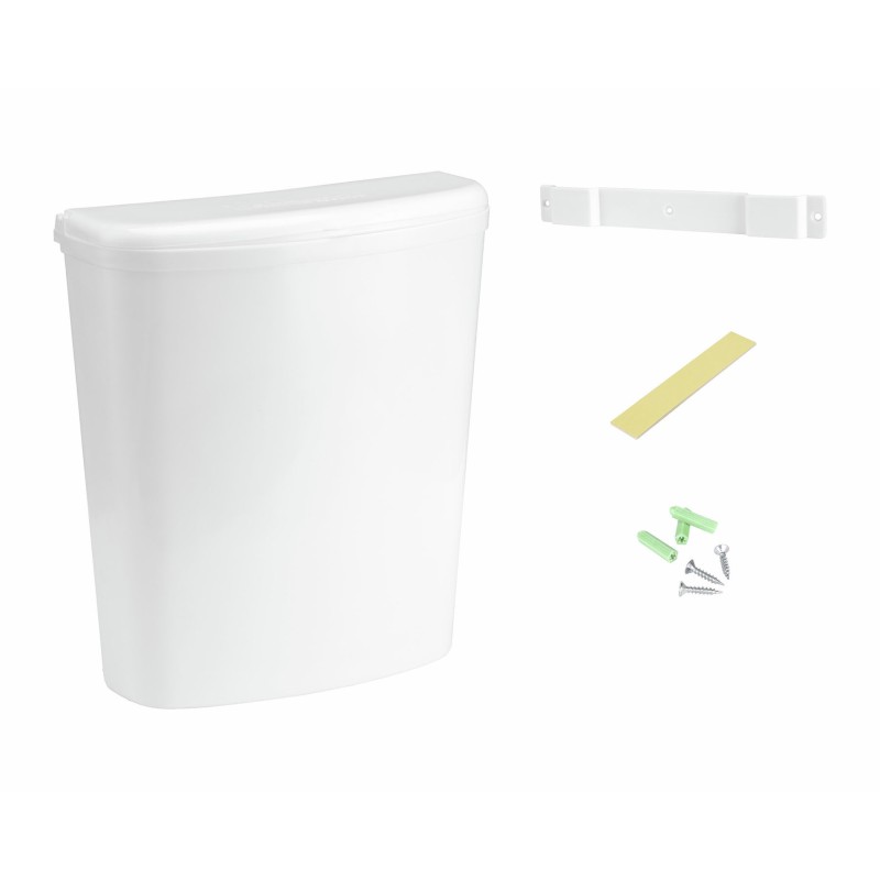 POUBELLE DE PORTE 5.5 L BLANCHE BRUNNER