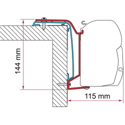 ADAPTATEUR RAPIDO 500 SERIE S6 2024 F45S - FIAMMA