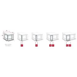PRIVACY ROOM PANNEAU FRONTAL 20 POUR STORE FIAMMA F65
