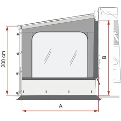 SIDE PRO SW F45 PLUS 2,25-2,80 m