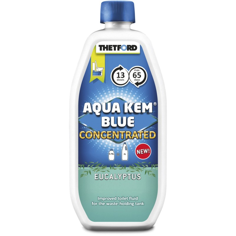 AQUA KEM BLUE EUCALYPSUS MENTHE CONCENTRE 0,78L - THETFORD