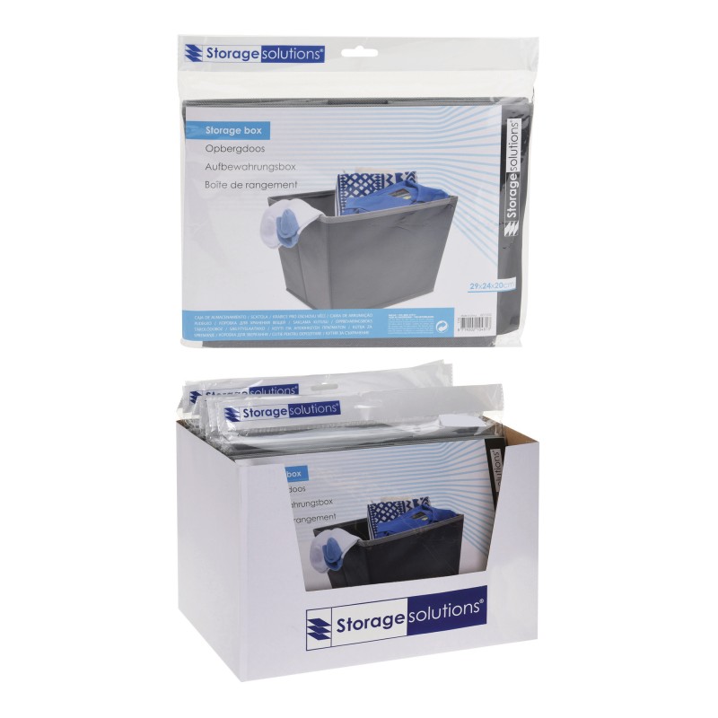 BOITE DE RANGEMENT PLIANTE TEXTILE