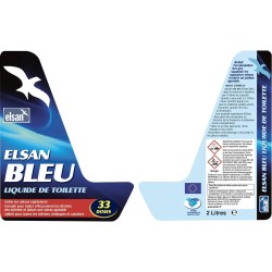 PRODUIT WC BLEU 2L - ELSAN