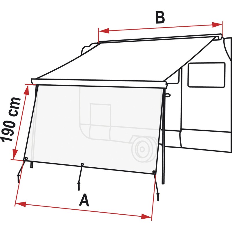FACADE SUN VIEW XL 260 - FIAMMA