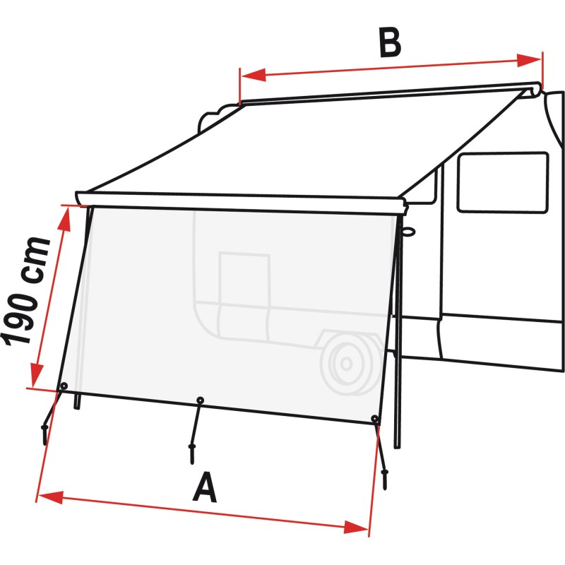 FACADE SUN VIEW XL 425 - FIAMMA