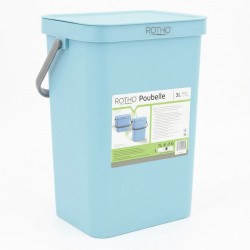 GRANDE POUBELLE BLEUE 12 LITRES INCASA
