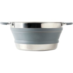 FAIT-TOUT PLIABLE VOLCANO FOLD-AWAY EN SILICONE ET INOX Ø 24 CM BRUNNER