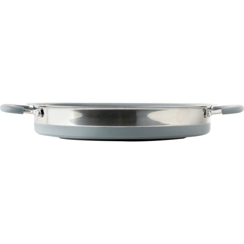 FAIT-TOUT PLIABLE VOLCANO FOLD-AWAY EN SILICONE ET INOX Ø 24 CM BRUNNER