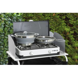FAIT-TOUT PLIABLE VOLCANO FOLD-AWAY EN SILICONE ET INOX Ø 24 CM BRUNNER