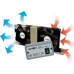 KIT DE VENTILATION FRIGO 12V ELECTRONIQUE BRUNNER