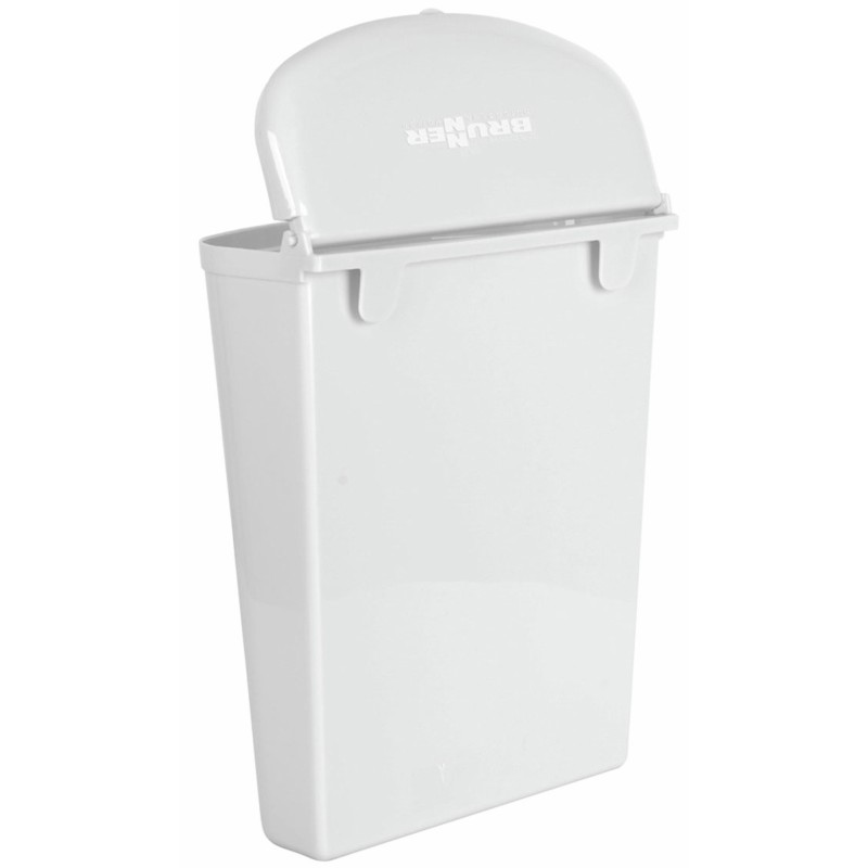 POUBELLE PORTE 5,5L COULEUR GRISE