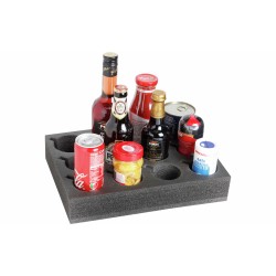 SUPPORT MOUSSE VERRES / TASSES SALVAR- 12 POSITIONS BRUNNER