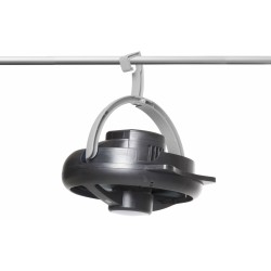 VENTILATEUR ET LAMPE À LED AVEC CROCHET ATMO RG - BRUNNER